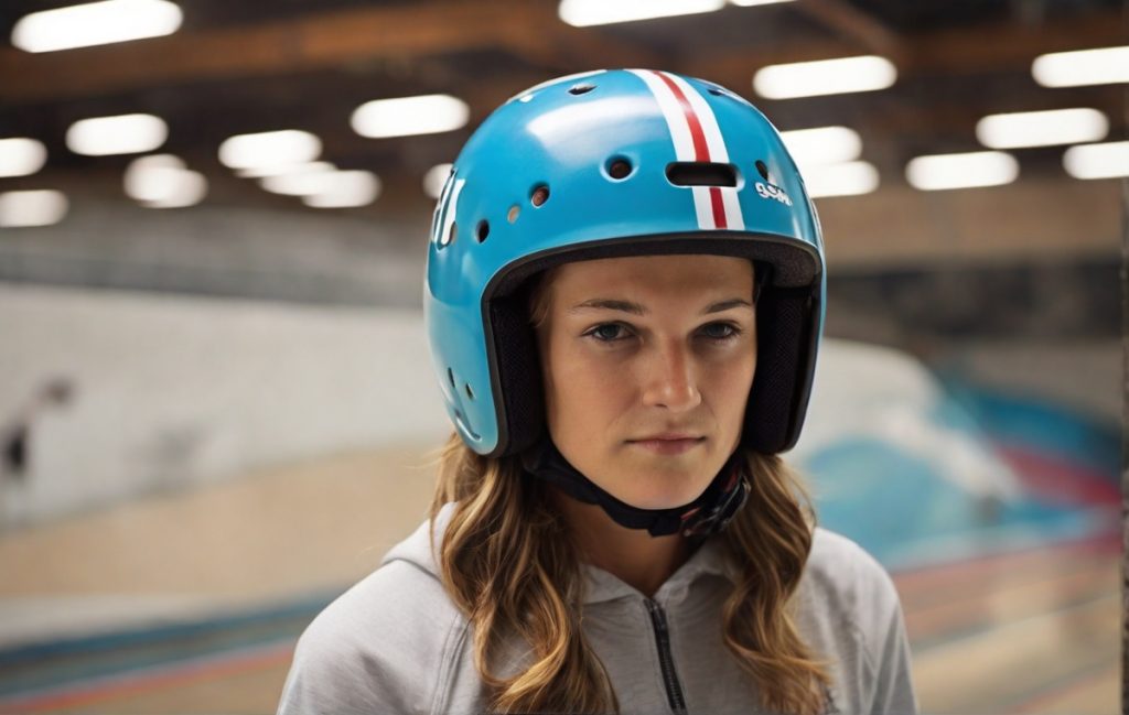 Olympic skateboard helmets
